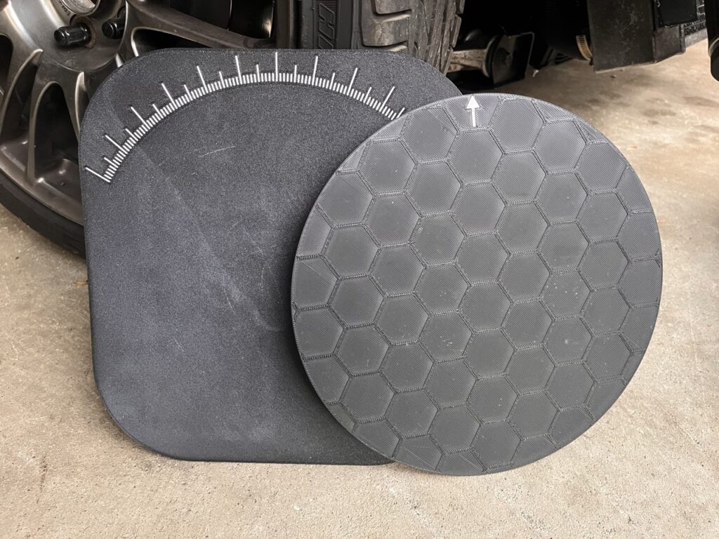 Wheel Alignment Turn Plates